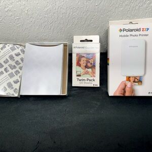 Polaroid ZIP Mobile Photo Printer Bundle